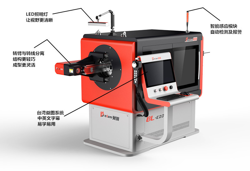 千斤頂手搖桿線(xiàn)材折彎?rùn)C(jī)BL-3D-51200